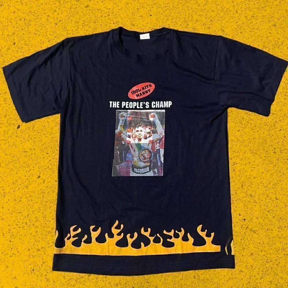 Vintage Manny Pacquiao Fight Shirt BOXING - Picture 2 of 7